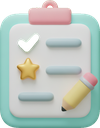 Proctored exam with rubric and question bank